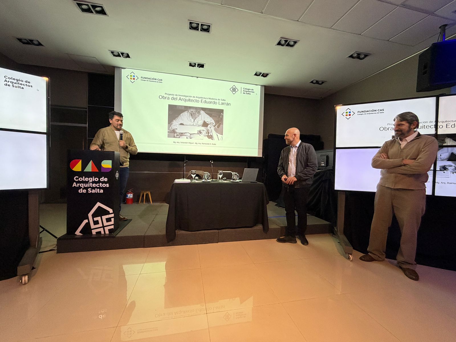 Presentación de la investigación “Arquitectura Moderna en Salta: la obra del Arq. Eduardo Larrán”